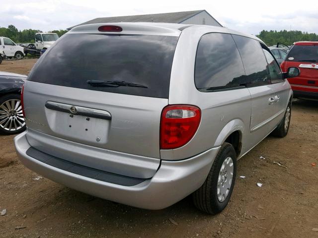 2C4GP24383R286264 - 2003 CHRYSLER TOWN & COU GRAY photo 4