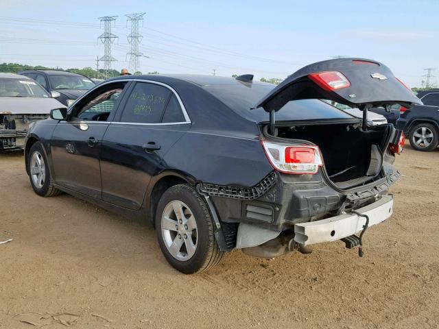 1G11C5SL2FF242058 - 2015 CHEVROLET MALIBU 1LT BLACK photo 3
