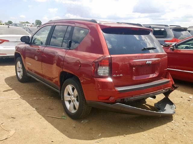1C4NJDBB6GD551450 - 2016 JEEP COMPASS SP RED photo 3
