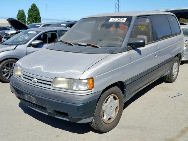 JM3LV5225R0627405 - 1994 MAZDA MPV WAGON SILVER photo 2