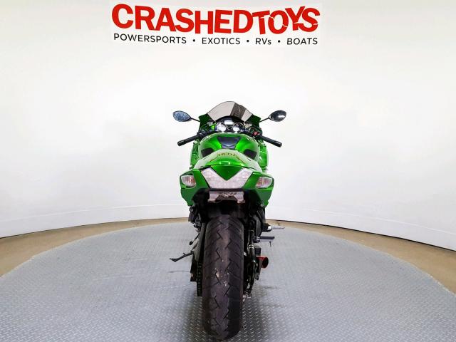 JKBZXNE10CA002157 - 2012 KAWASAKI ZX1400 EC GREEN photo 7