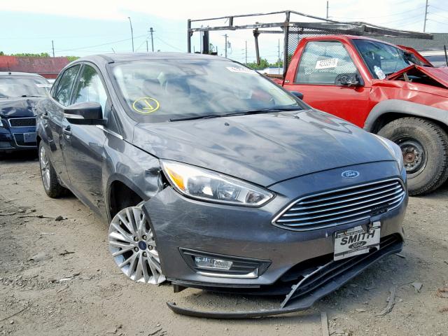 1FADP3J2XHL203024 - 2017 FORD FOCUS TITA GRAY photo 1