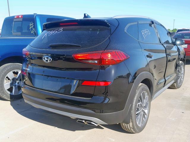 KM8J33AL5KU907436 - 2019 HYUNDAI TUCSON LIM BLACK photo 4