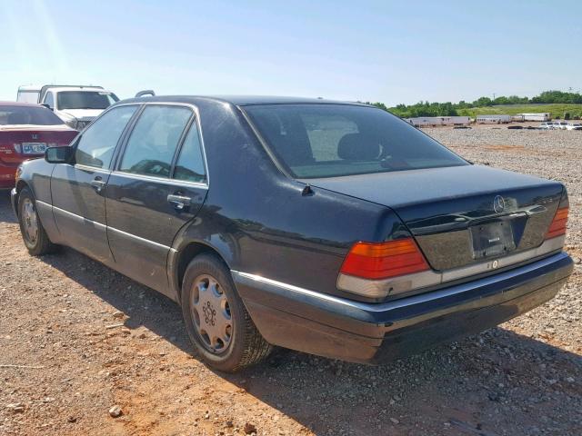 WDBGA43E5SA287437 - 1995 MERCEDES-BENZ S 420 BLACK photo 3