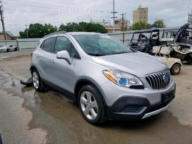 KL4CJASB5GB543397 - 2016 BUICK ENCORE SILVER photo 1