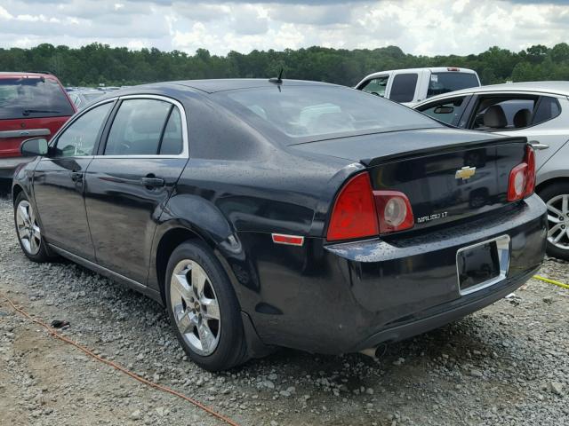 1G1ZC5EB7AF315794 - 2010 CHEVROLET MALIBU 1LT BLACK photo 3