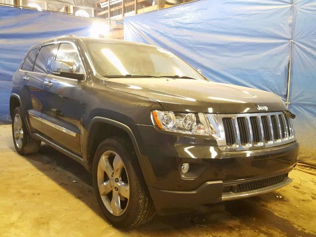 1C4RJFBG3DC634005 - 2013 JEEP GRAND CHER BLACK photo 1