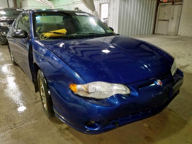 2G1WW12E159200642 - 2005 CHEVROLET MONTE CARL BLUE photo 1