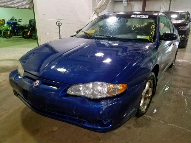 2G1WW12E159200642 - 2005 CHEVROLET MONTE CARL BLUE photo 2