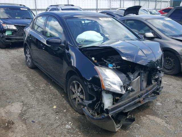 3N1AB6AP4CL734874 - 2012 NISSAN SENTRA 2.0 BLACK photo 1