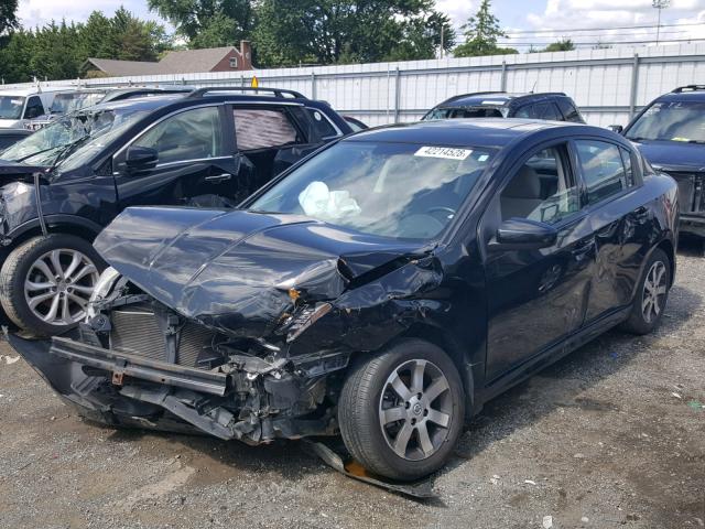 3N1AB6AP4CL734874 - 2012 NISSAN SENTRA 2.0 BLACK photo 2