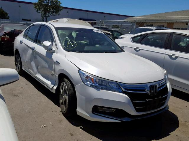 JHMCR5F73EC000969 - 2014 HONDA ACCORD PLU WHITE photo 1