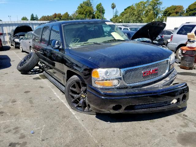 1GKFK66U86J157865 - 2006 GMC YUKON XL D BLACK photo 1