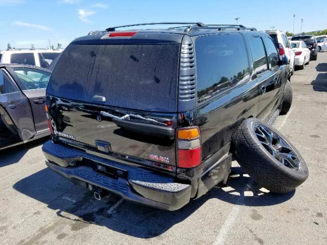 1GKFK66U86J157865 - 2006 GMC YUKON XL D BLACK photo 4