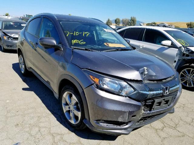 3CZRU6H71HM718191 - 2017 HONDA HR-V EXL GRAY photo 1