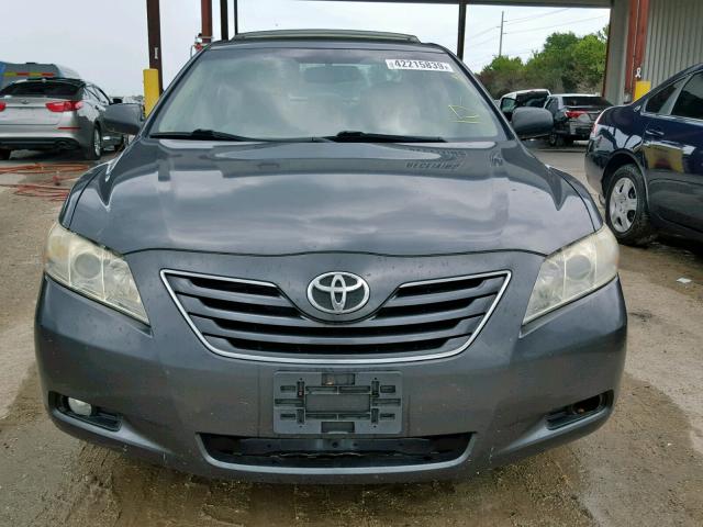 4T1BK46K17U548316 - 2007 TOYOTA CAMRY NEW GRAY photo 9