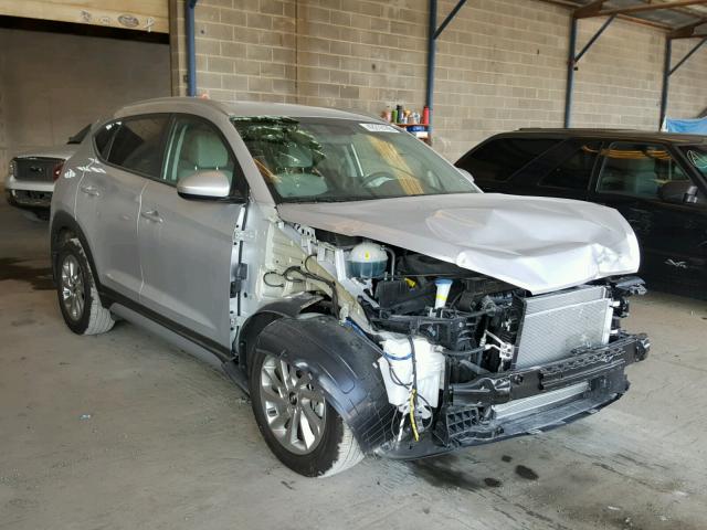 KM8J33A43JU666984 - 2018 HYUNDAI TUCSON LIM SILVER photo 1