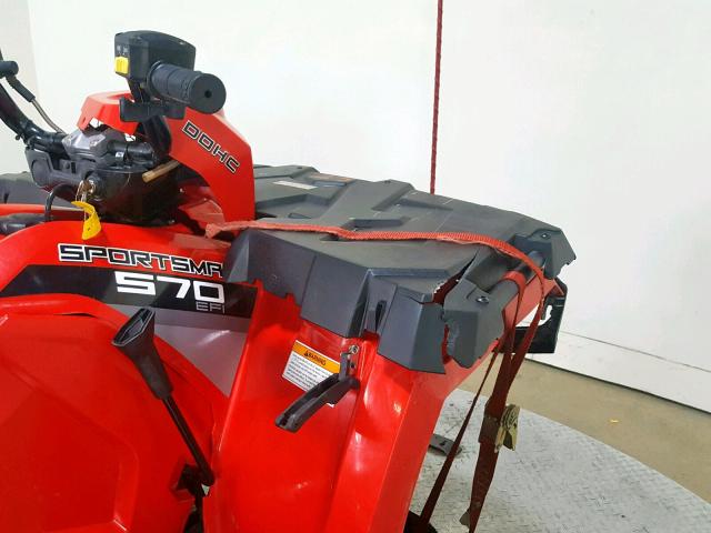 4XAMH57A0EA580283 - 2014 POLARIS SPORTSMAN RED photo 16