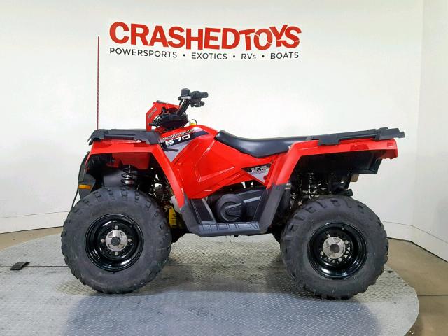 4XAMH57A0EA580283 - 2014 POLARIS SPORTSMAN RED photo 5