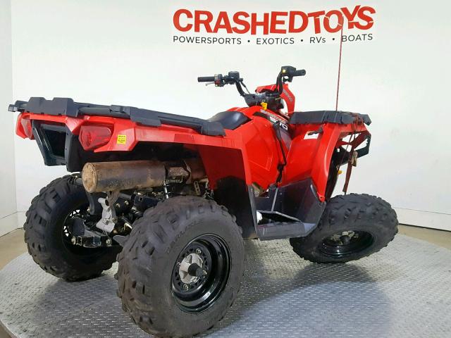 4XAMH57A0EA580283 - 2014 POLARIS SPORTSMAN RED photo 8