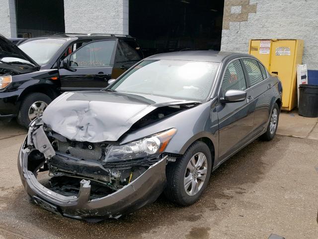 1HGCP2F42CA035556 - 2012 HONDA ACCORD LXP GRAY photo 2