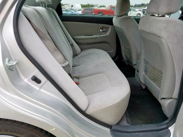 KNAFE221195631253 - 2009 KIA SPECTRA EX SILVER photo 6