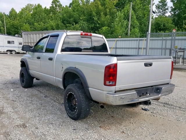 1D7KS28D66J150807 - 2006 DODGE RAM 2500 S GRAY photo 3