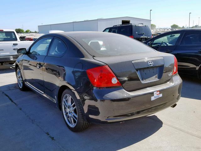JTKDE167950029655 - 2005 TOYOTA SCION TC შავი ფოტო 3