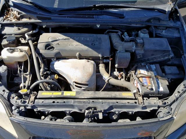 JTKDE167950029655 - 2005 TOYOTA SCION TC შავი ფოტო 7