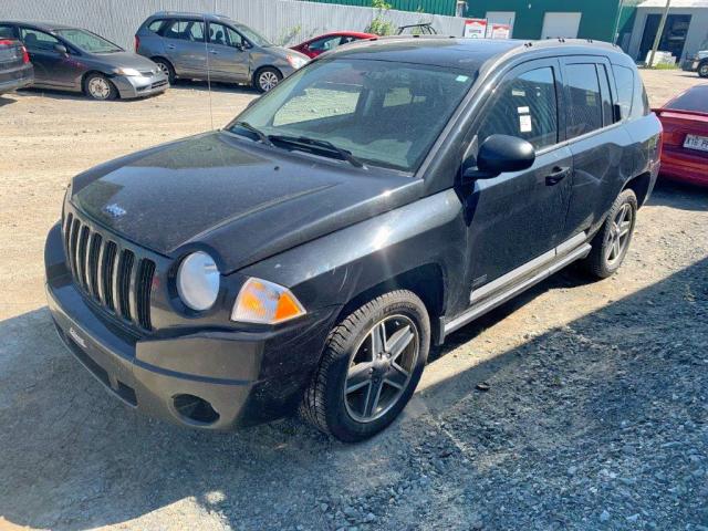 1J4FF47B39D248900 - 2009 JEEP COMPASS SP შავი ფოტო 2