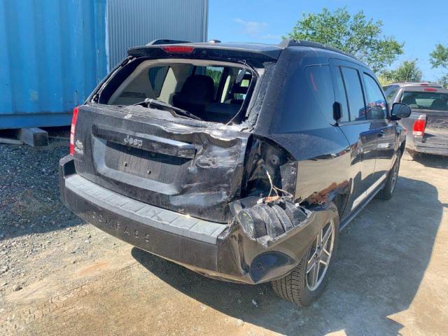 1J4FF47B39D248900 - 2009 JEEP COMPASS SP შავი ფოტო 4