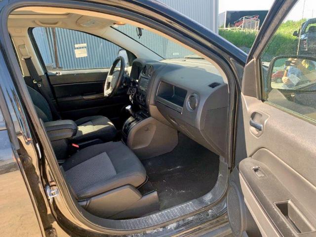 1J4FF47B39D248900 - 2009 JEEP COMPASS SP შავი ფოტო 5