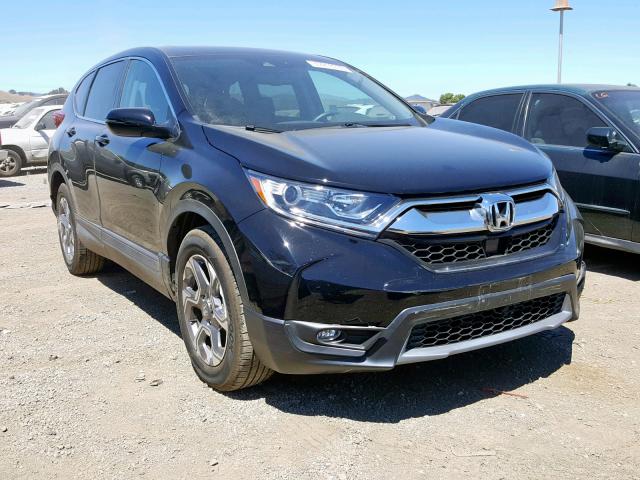 7FARW1H80HE038691 - 2017 HONDA CR-V EXL BLACK photo 1