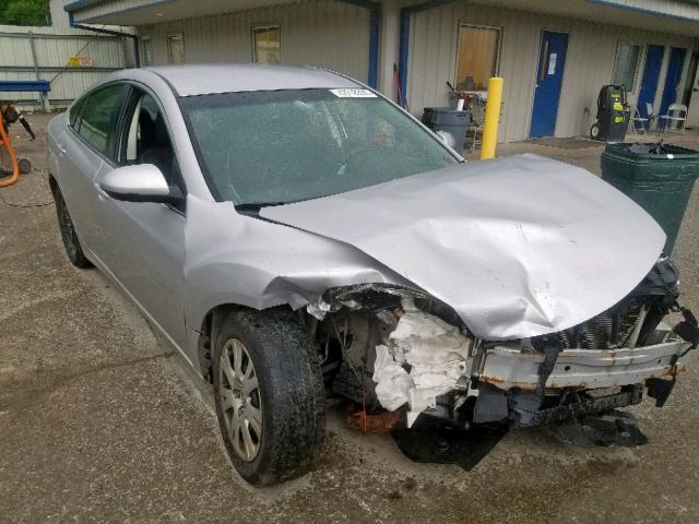 1YVHZ8BH6B5M26012 - 2011 MAZDA 6 I SILVER photo 1