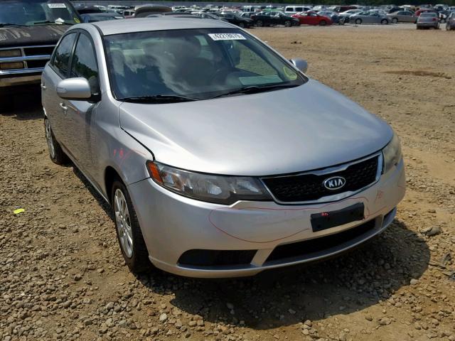 KNAFU4A25A5049704 - 2010 KIA FORTE EX SILVER photo 1