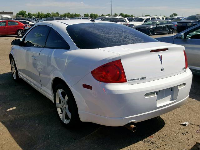 1G2AN18B987127953 - 2008 PONTIAC G5 GT WHITE photo 1