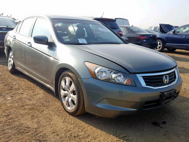 1HGCP26889A137634 - 2009 HONDA ACCORD EXL GREEN photo 1