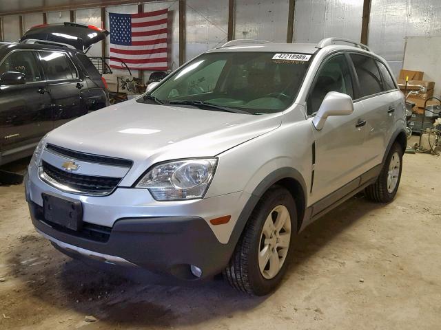 3GNAL2EKXDS624492 - 2013 CHEVROLET CAPTIVA LS 银色 照片 2