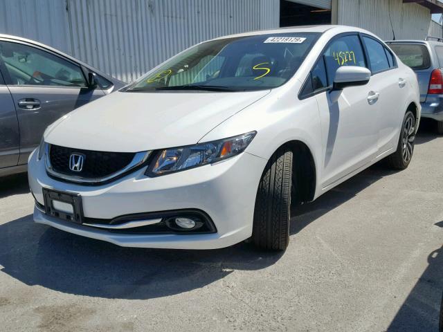 19XFB2F92FE281367 - 2015 HONDA CIVIC EXL Ağ foto 2