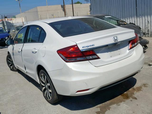 19XFB2F92FE281367 - 2015 HONDA CIVIC EXL Ağ foto 3