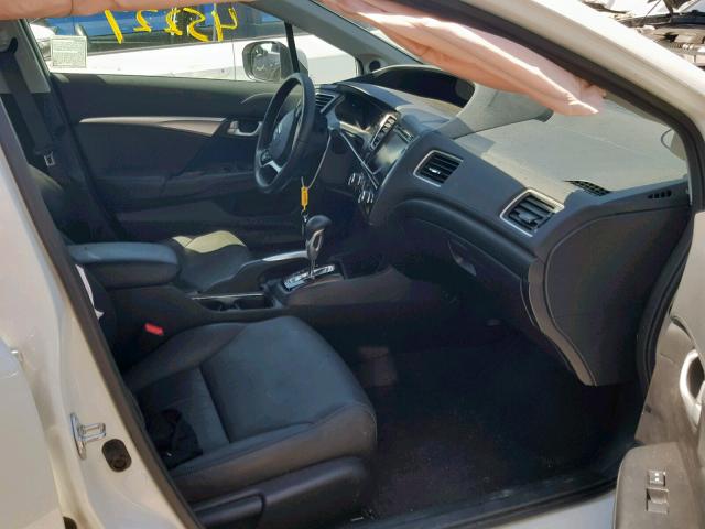 19XFB2F92FE281367 - 2015 HONDA CIVIC EXL Ağ foto 5