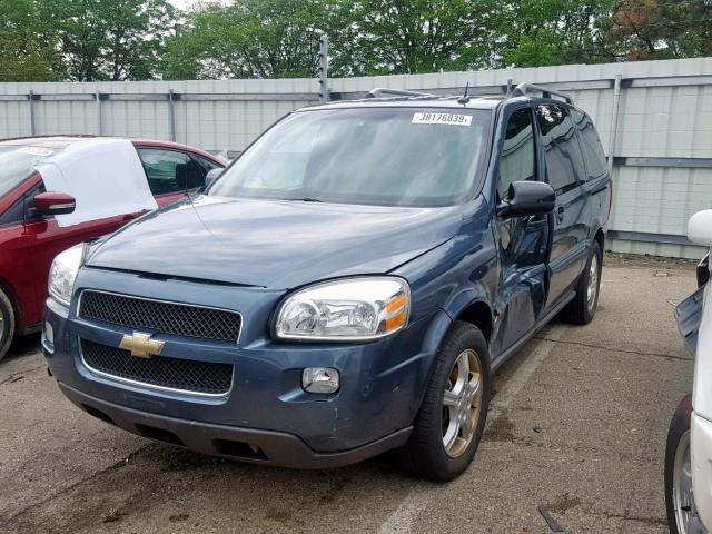 1GNDV33L26D210893 - 2006 CHEVROLET UPLANDER L BLUE photo 2