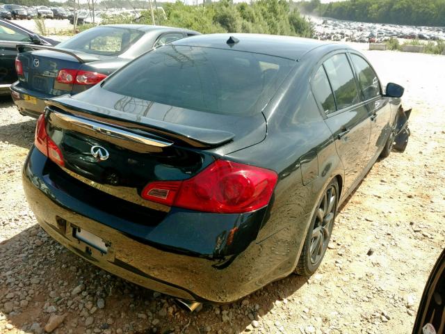 JNKCV61F49M362423 - 2009 INFINITI G37 BLACK photo 4