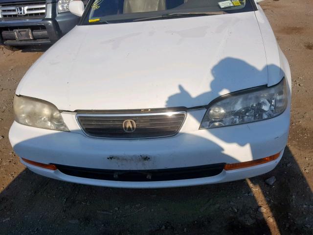 JH4UA2654TC001375 - 1996 ACURA 2.5TL WHITE photo 7