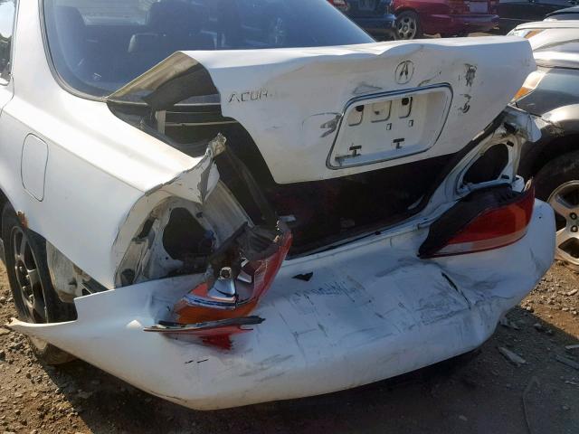 JH4UA2654TC001375 - 1996 ACURA 2.5TL WHITE photo 9