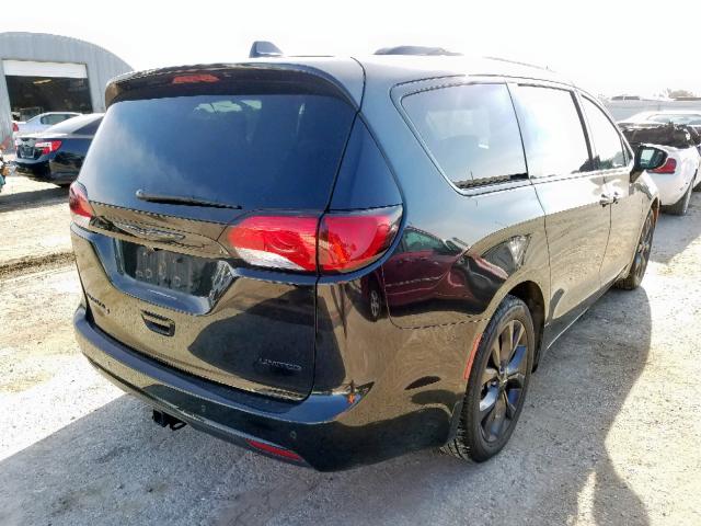 2C4RC1GG1JR165375 - 2018 CHRYSLER PACIFICA L BLACK photo 4