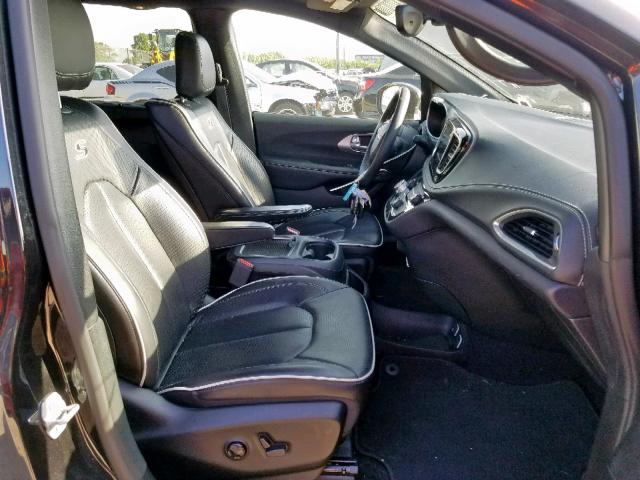 2C4RC1GG1JR165375 - 2018 CHRYSLER PACIFICA L BLACK photo 5