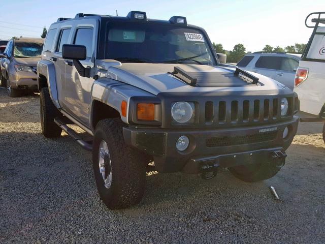 5GTDN136668156121 - 2006 HUMMER H3 GRAY photo 1