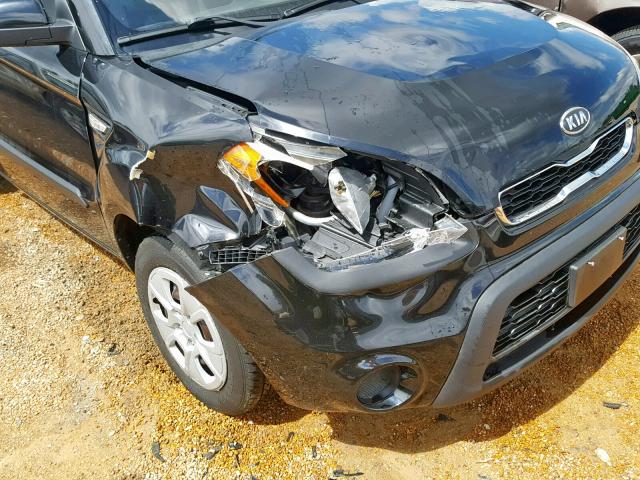 KNDJT2A57C7744790 - 2012 KIA SOUL BLACK photo 9