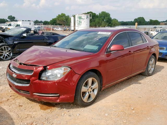 1G1ZC5E17BF301113 - 2011 CHEVROLET MALIBU 1LT 红色 照片 2